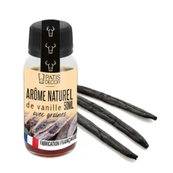 Arôme naturel de Vanille avec graines 50 ml