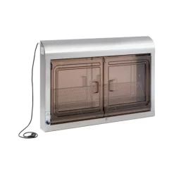 Armoire de décontamination sans serrure - avec panier fil inox - pour 40 couteaux