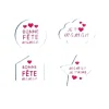 Assortiment chocolats blancs Bonne Fête Maman (x 96) - DDM 10/24