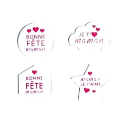 Assortiment chocolats blancs Bonne Fête Maman (x 96) - DDM 10/24