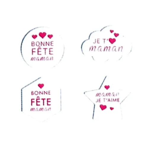 Assortiment chocolats blancs Bonne Fête Maman (x 96) - DDM 10/24