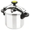 Autocuiseur inox 24 cm hauteur 34 cm sans panier