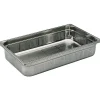Bac gastronorme perforé inox - sans anse - GN 1/1 profondeur 20 cm