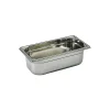 Bac gastronorme plein inox - sans anse - GN 1/3 profondeur 10 cm