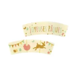 Banderoles azyme Joyeuses Pâques assorties (x 24)