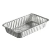 Barquettes rectangle jetable en aluminium (x100)