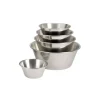 Bassine conique inox, bord roulé ouvert - Ø 24 cm