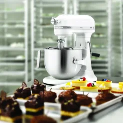 Batteur Kitchenaid blanc 6,9 L