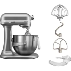 Batteur Kitchenaid gris 6,9 L