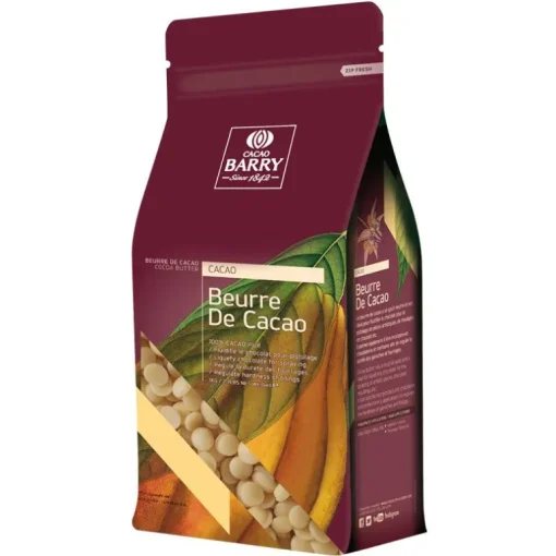 Beurre de cacao en pistoles 1 kg
