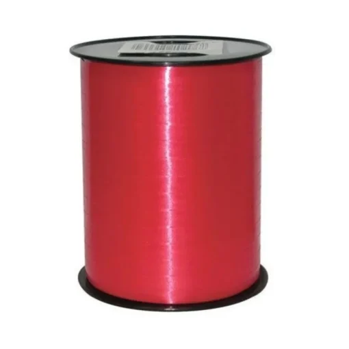 Bolduc satiné rouge 7 mm (500 m)