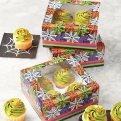 Boîte à 4 cupcakes Halloween Wilton (x 3)
