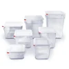 Boîte de conservation carrée polypropylène - 2 litres