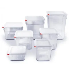 Boîte de conservation carrée polypropylène - 2 litres