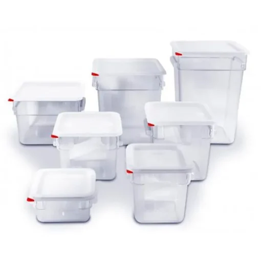 Boîte de conservation carrée polypropylène - 2 litres