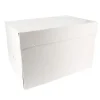 Boîte pâtissière blanche 41 x 61 x 22 cm