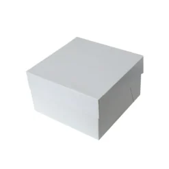 Boîte pâtissière blanche hauteur 15 cm PME