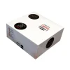 Boîte pâtissière carrée à personnaliser avec stickers 20 x 20 x 10 cm