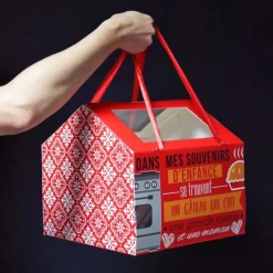 Boîte pâtissière Maison 26 cm, hauteur 24 cm