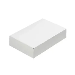 Boîte traiteur blanche 43 x 29 x 6 cm