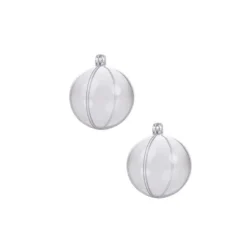 Boîtes à dragées petite boule transparente x 3