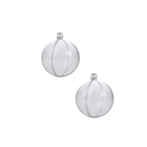 Boîtes à dragées petite boule transparente x 3
