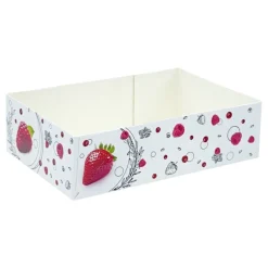 Boîtes petits-fours Morgane 16 x 11 cm - Hauteur 5 cm (x 100)