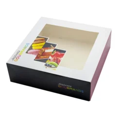 Boîtes pâtissières fenêtres 32 x 32 x 11,5 cm (x 50)