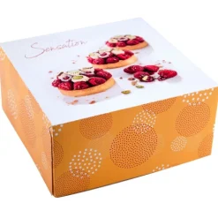 Boîtes pâtissières Pauline 26 x 26 cm Hauteur 10 cm (x 25)