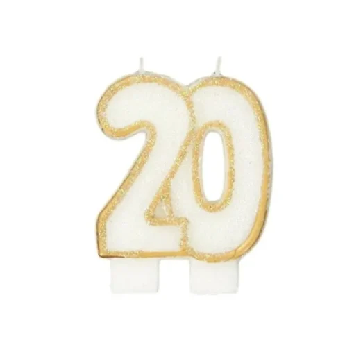 Bougie anniversaire 20 ans