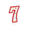 Bougie anniversaire chiffre Fiesta 7