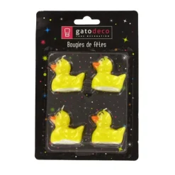 Bougies Petits Canards (x 4)