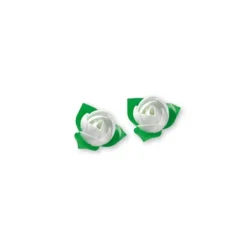 Boutons de rose blanche x15