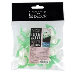 Boutons de rose blanche x15