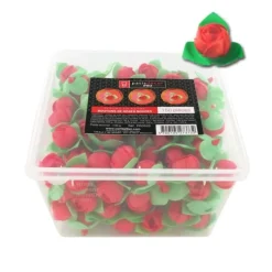 Boutons de roses rouges en azyme (x150)