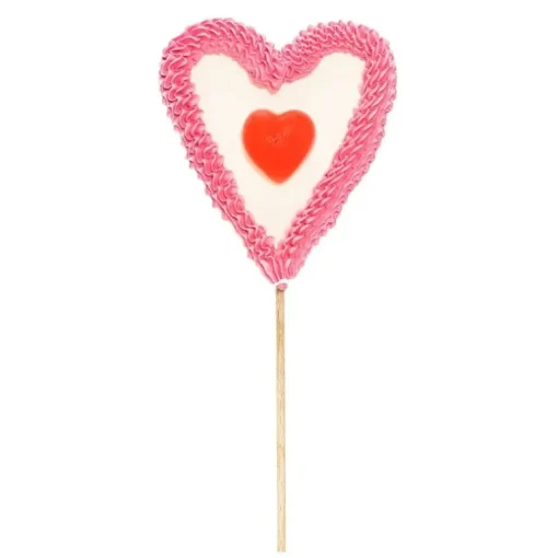 Brochette marshmallow coeur 60 g