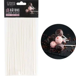 Bâtons à Cake Pops 16 cm (+/-35)