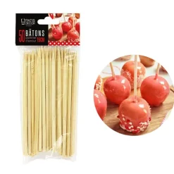 Bâtons Pomme d'amour 15 cm (± 50)