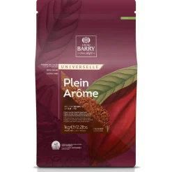 Cacao en poudre plein arôme Barry 1 kg