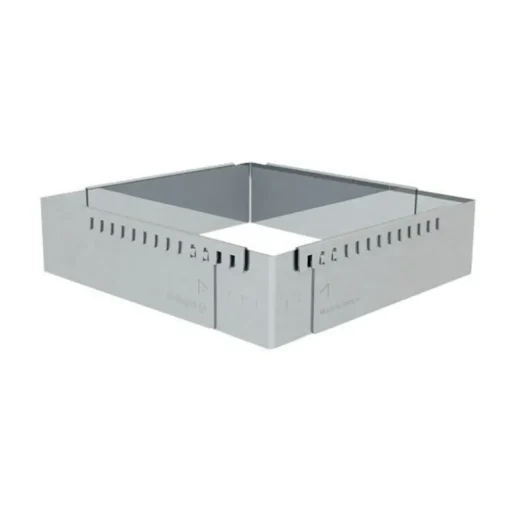 Cadre à entremets extensible inox 30 à 57 cm De Buyer