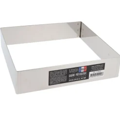 Cadre à mousse inox H 4,5 cm 20 x 20 cm