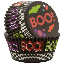Caissette cupcake Halloween Boo Wilton (x75)
