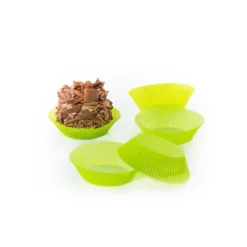 Caissettes cuisson Calypso fond anis n°4 (x1000)