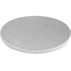 Cake Drum Rond Argent Ø 25 cm