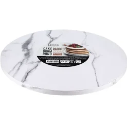 Cake Drum Rond Effet Marbre Ø 35 cm