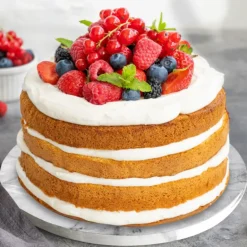 Cake Drum Rond Effet Marbre Ø 20 cm
