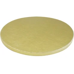 Cake Drum Rond Or Ø 25 cm