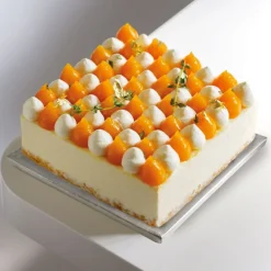Cake Drums Carrés Argent 40 x 40 cm (x5)