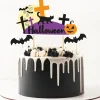 Cake topper assortis thème Halloween (x3)