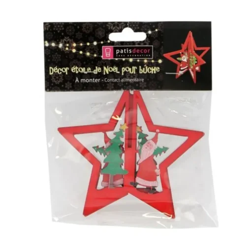 Cake Topper Etoile de Noël